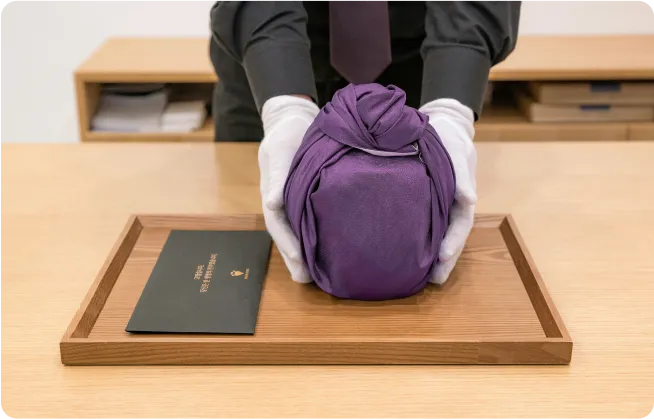 유골함으로 집에서 함께하는 공간