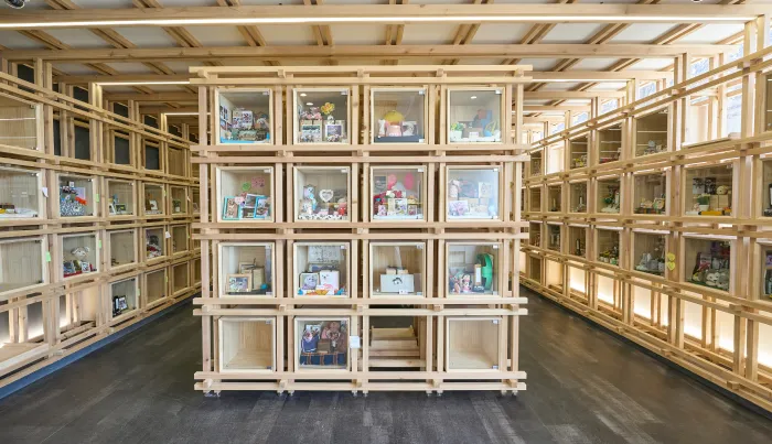 봉안당에서 친구들과 함께하는 공간